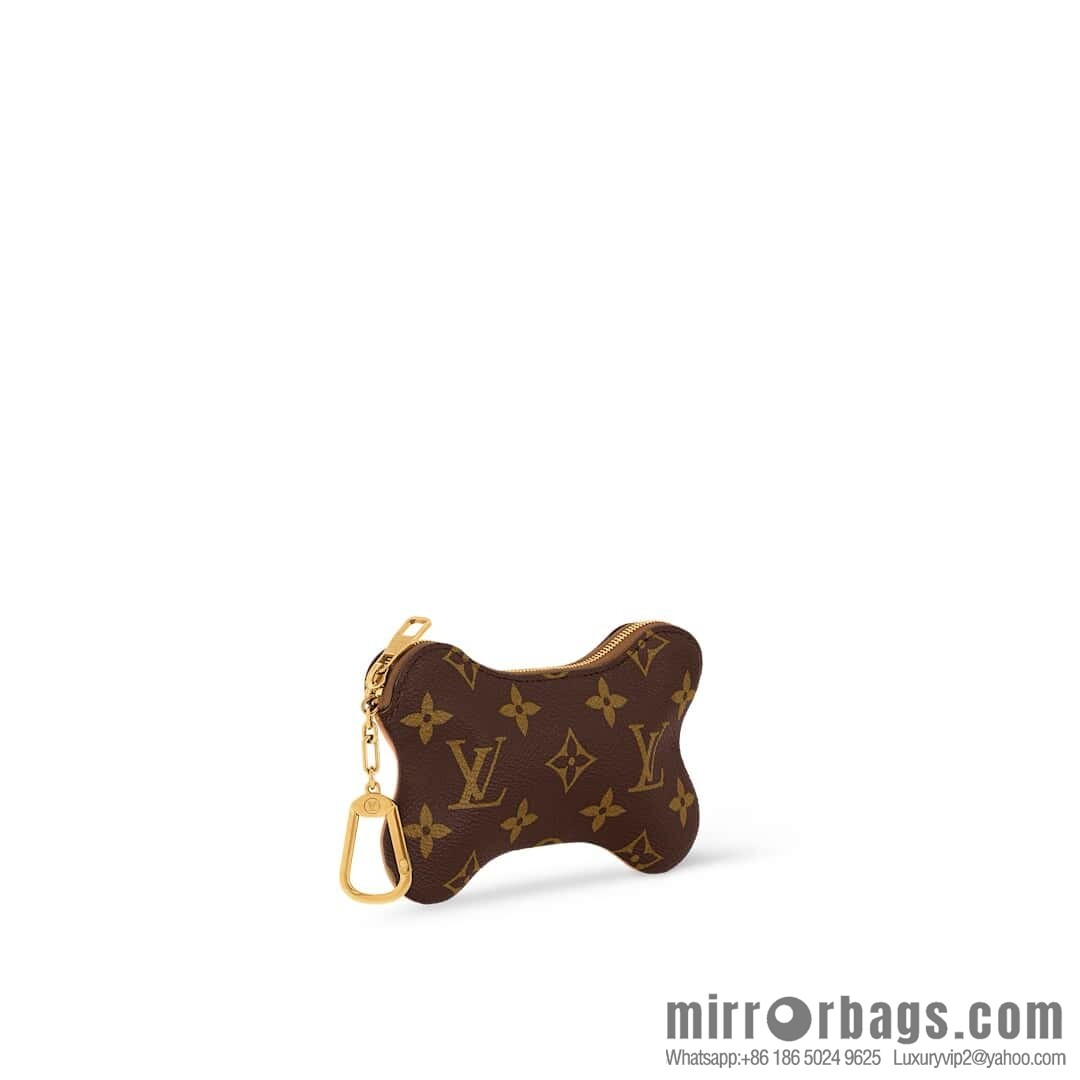 [Boutique‑grade] M12616 presbyopia, key bag, bone bag, wallet series BONE key bag