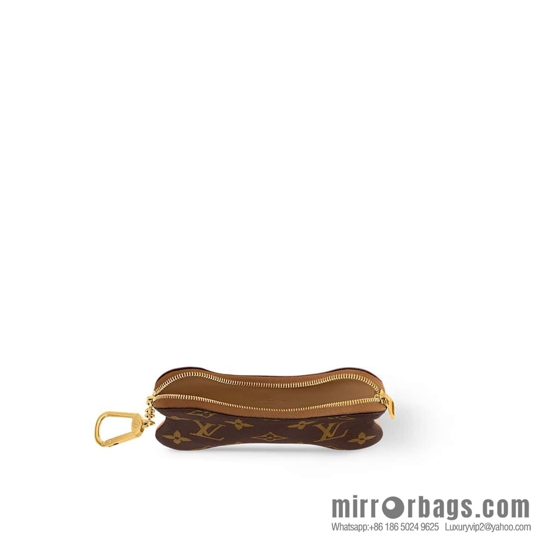 [Boutique‑grade] M12616 presbyopia, key bag, bone bag, wallet series BONE key bag