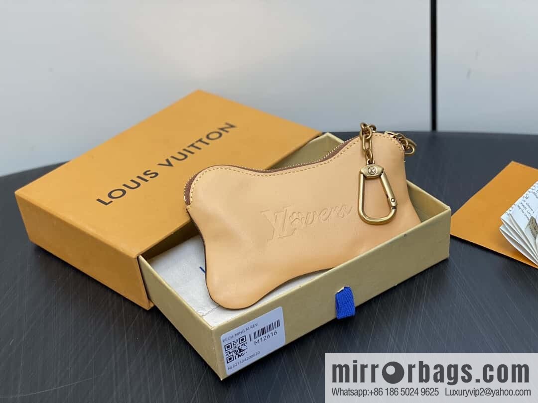 [Boutique‑grade] M12616 presbyopia, key bag, bone bag, wallet series BONE key bag