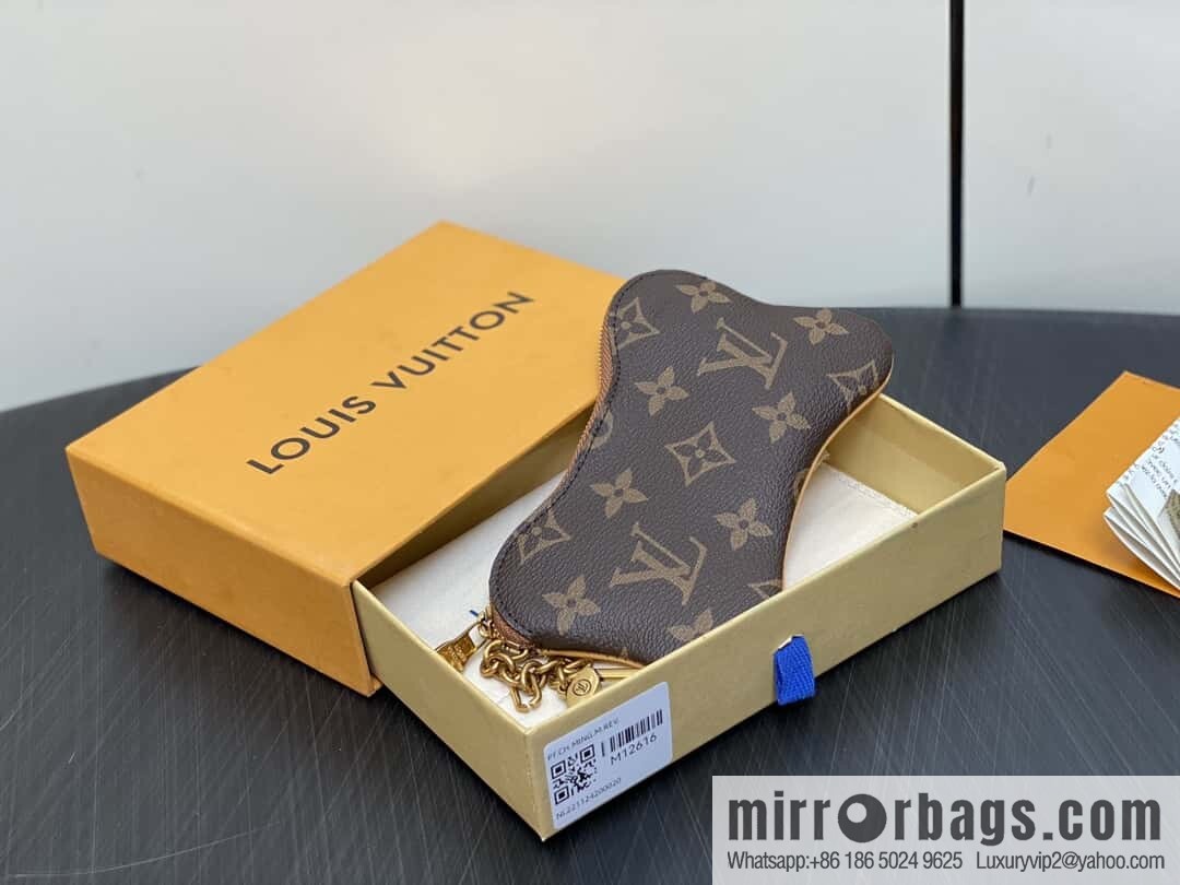 [Boutique‑grade] M12616 presbyopia, key bag, bone bag, wallet series BONE key bag
