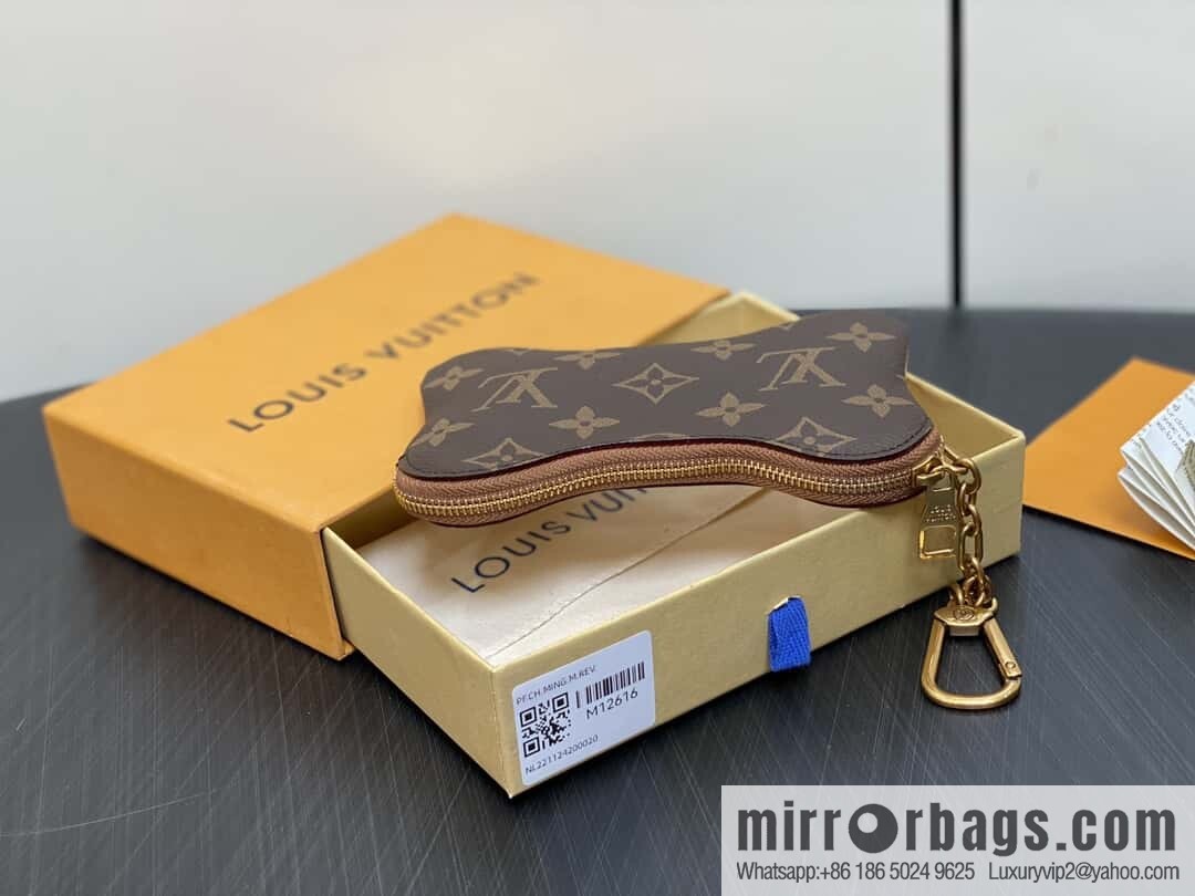 [Boutique‑grade] M12616 presbyopia, key bag, bone bag, wallet series BONE key bag
