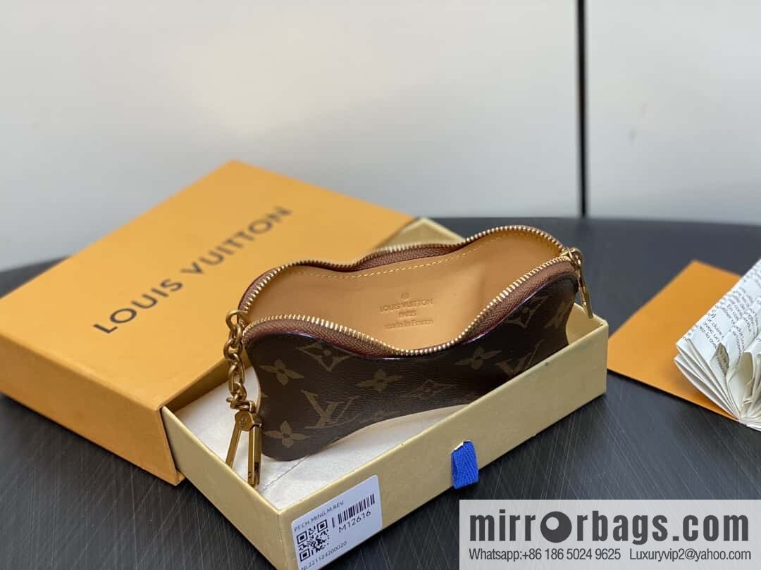 [Boutique‑grade] M12616 presbyopia, key bag, bone bag, wallet series BONE key bag