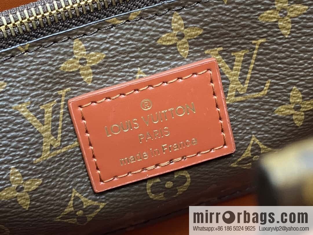 [Boutique‑grade] M24043 brown M24044 black, water ripple Twist series NEW Twist MM handbag