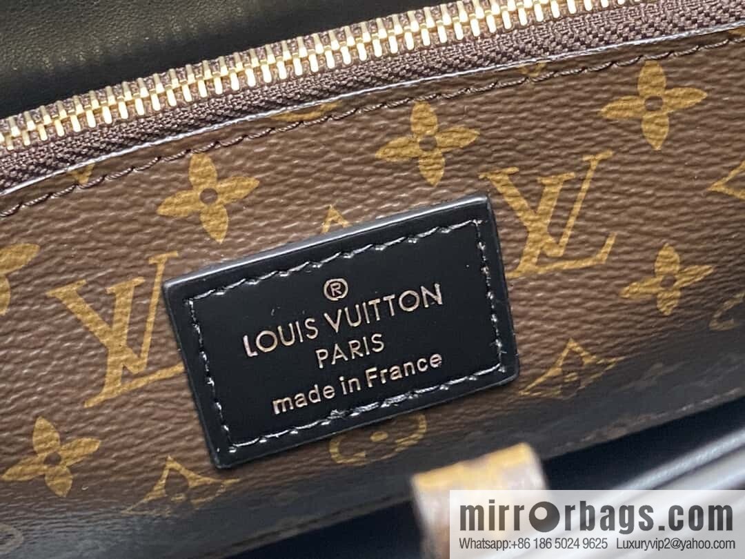 [Boutique‑grade] M24044 black M24043 brown, water ripple Twist series NEW Twist MM handbag