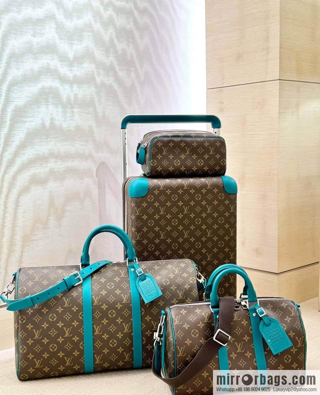 [Boutique‑grade] M13201 presbyopia yellow, travel bag series KEEPALL BANDOULIZRE 35 handbag