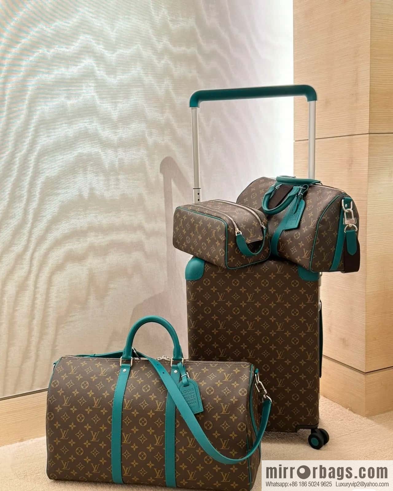[Boutique‑grade] M13201 presbyopia yellow, travel bag series KEEPALL BANDOULIZRE 35 handbag
