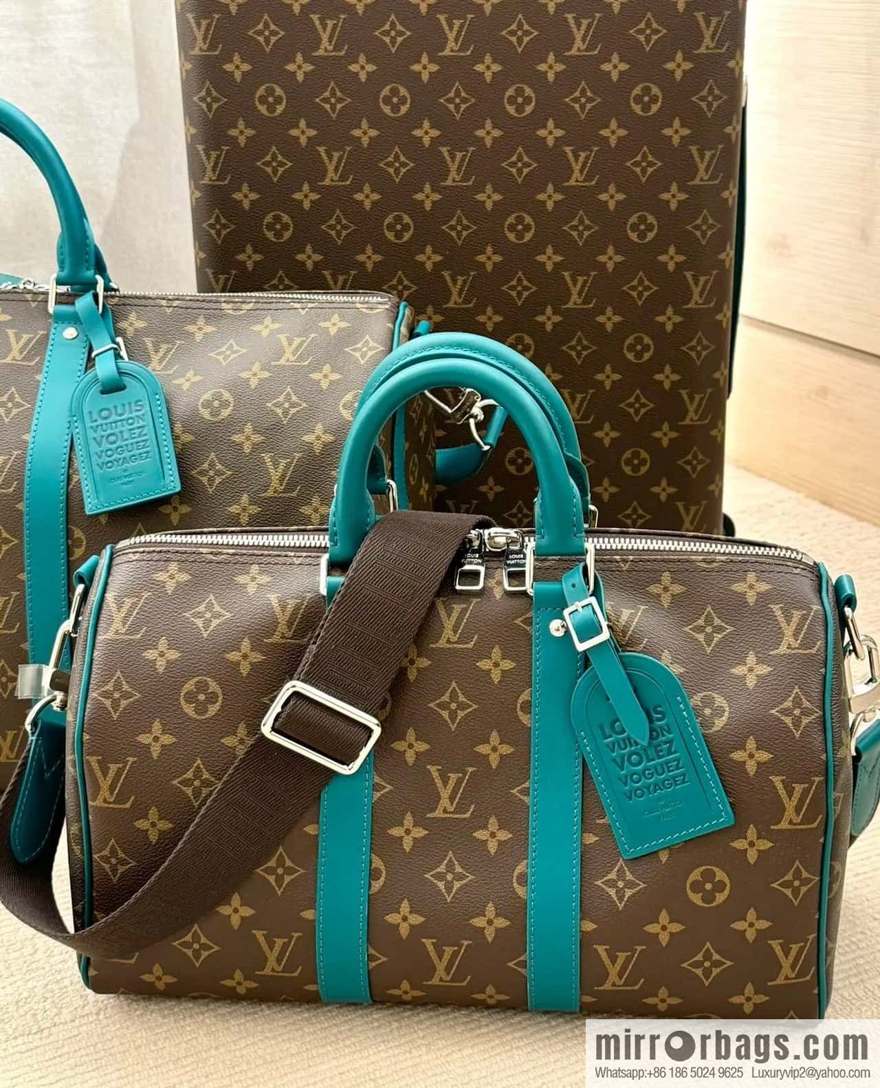 [Boutique‑grade] M13201 presbyopia yellow, travel bag series KEEPALL BANDOULIZRE 35 handbag