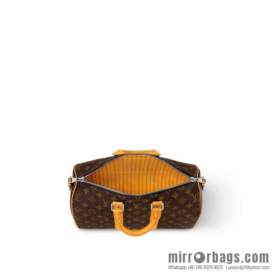 [Premium‑quality] M12765 presbyopia green, travel bag series KEEPALL BANDOULIZRE 35 handbag (colorful)