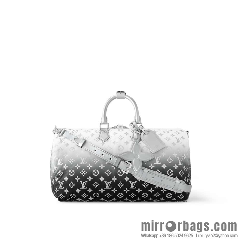 [Boutique‑grade] M12067 silver down, travel bag series, ski series KEEPALL BANDOULIZRE 45 travel bag