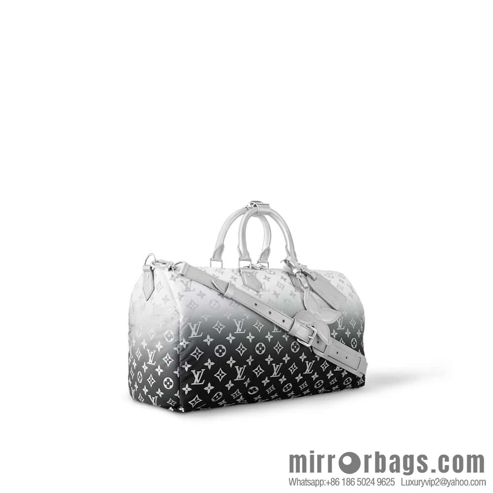 [Boutique‑grade] M12067 silver down, travel bag series, ski series KEEPALL BANDOULIZRE 45 travel bag