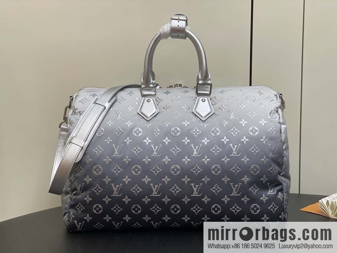 [Boutique‑grade] M12067 silver down, travel bag series, ski series KEEPALL BANDOULIZRE 45 travel bag