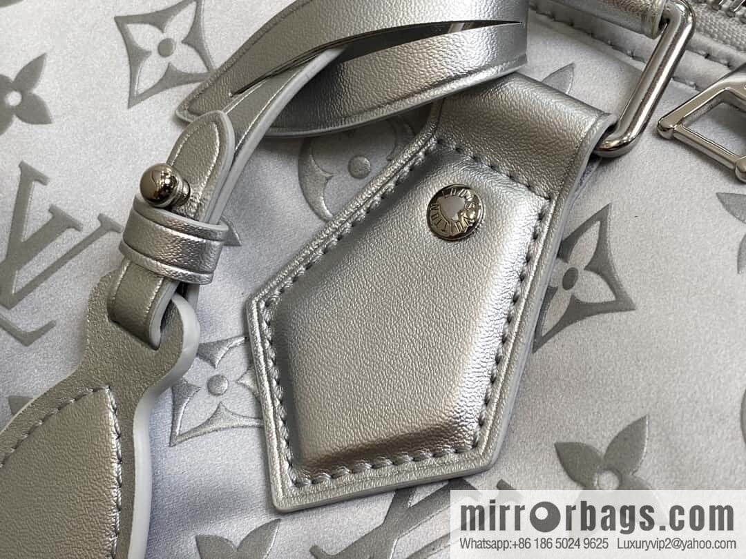 [Boutique‑grade] M12067 silver down, travel bag series, ski series KEEPALL BANDOULIZRE 45 travel bag