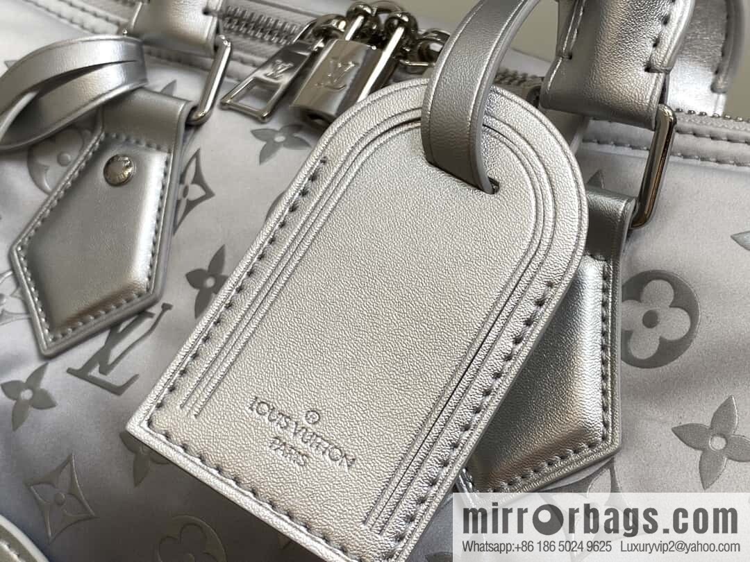 [Boutique‑grade] M12067 silver down, travel bag series, ski series KEEPALL BANDOULIZRE 45 travel bag