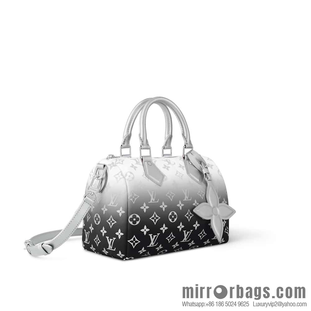 [Boutique‑grade] M11848 silver down, pillow bag speedy series, ski series SPEEDY BANDOULIZRE 25 handbag