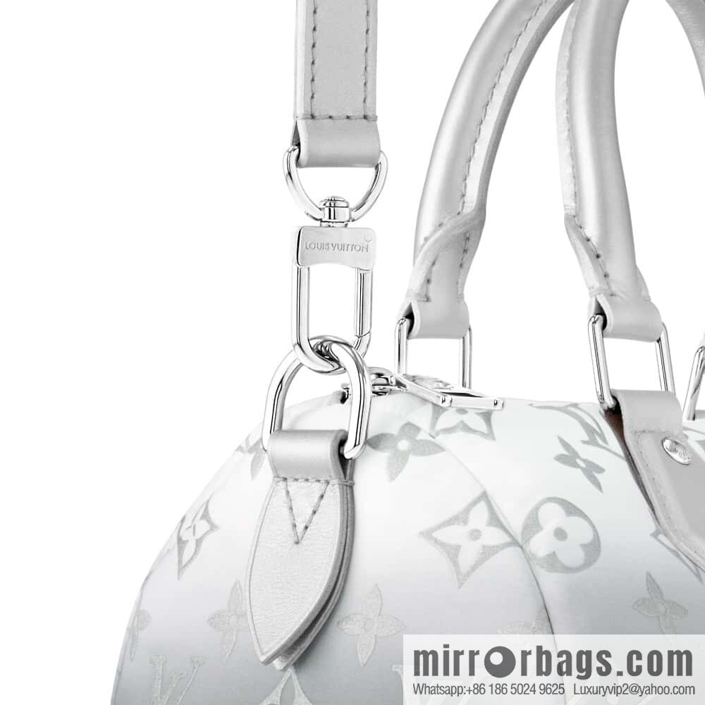 [Boutique‑grade] M11848 silver down, pillow bag speedy series, ski series SPEEDY BANDOULIZRE 25 handbag