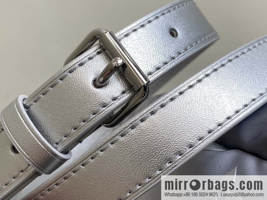 [Boutique‑grade] M11848 silver down, pillow bag speedy series, ski series SPEEDY BANDOULIZRE 25 handbag