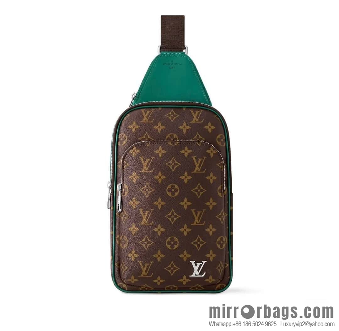 [Boutique‑grade] M12734 presbyopia/green, breast bag series Avenue Slingbag PM breast bag