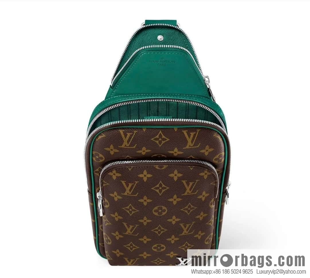 [Boutique‑grade] M12734 presbyopia/green, breast bag series Avenue Slingbag PM breast bag