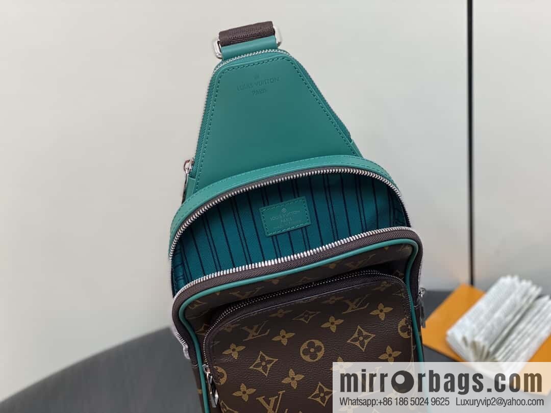 [Boutique‑grade] M12734 presbyopia/green, breast bag series Avenue Slingbag PM breast bag