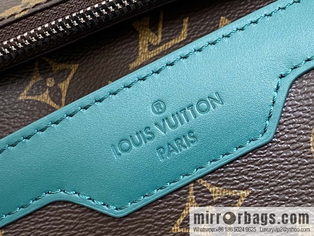[Boutique‑grade] M12766 presbyopia/green, men's bag three-piece series TRIO messenger bag