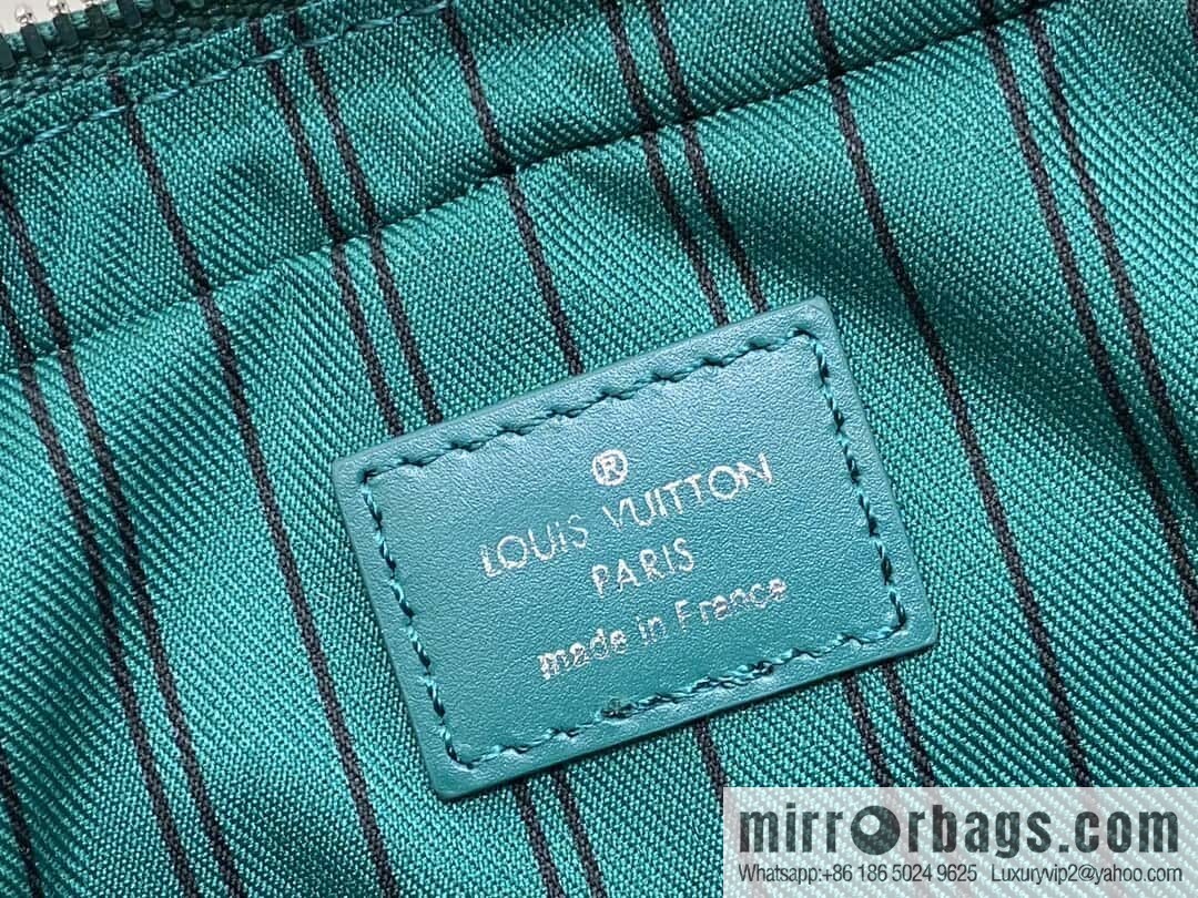 [Boutique‑grade] M12766 presbyopia/green, men's bag three-piece series TRIO messenger bag