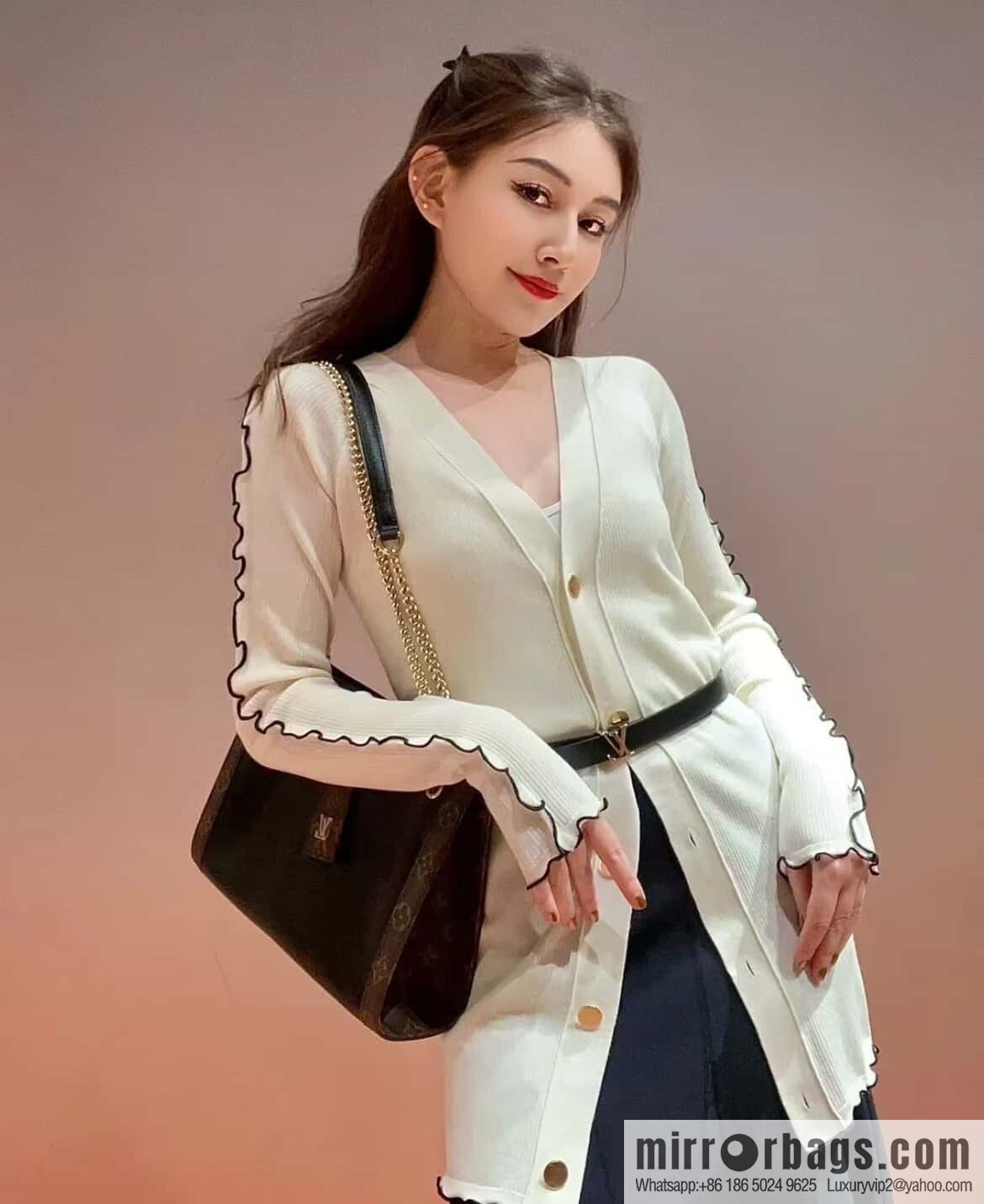[Boutique‑grade] M13140 black/presbyopia, tote bag series Nova PM tote bag
