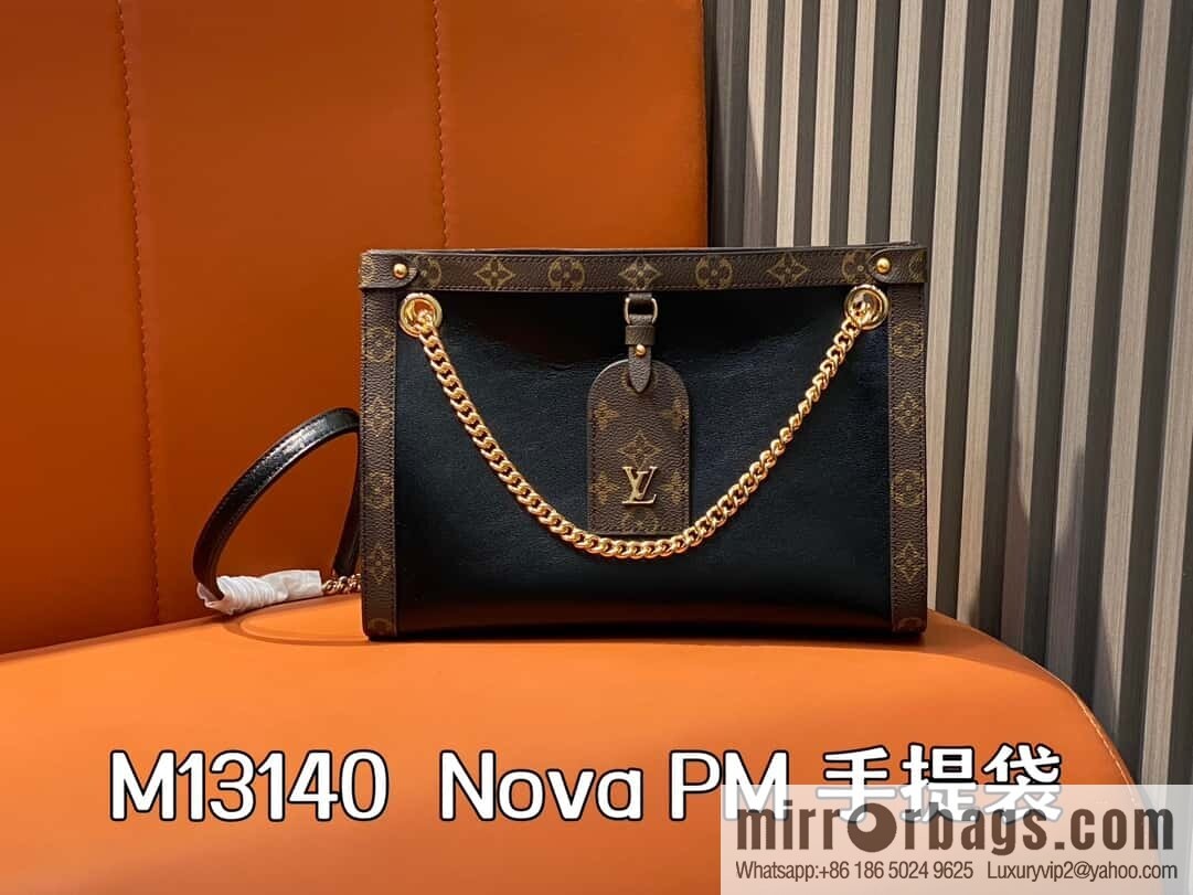 [Boutique‑grade] M13140 black/presbyopia, tote bag series Nova PM tote bag