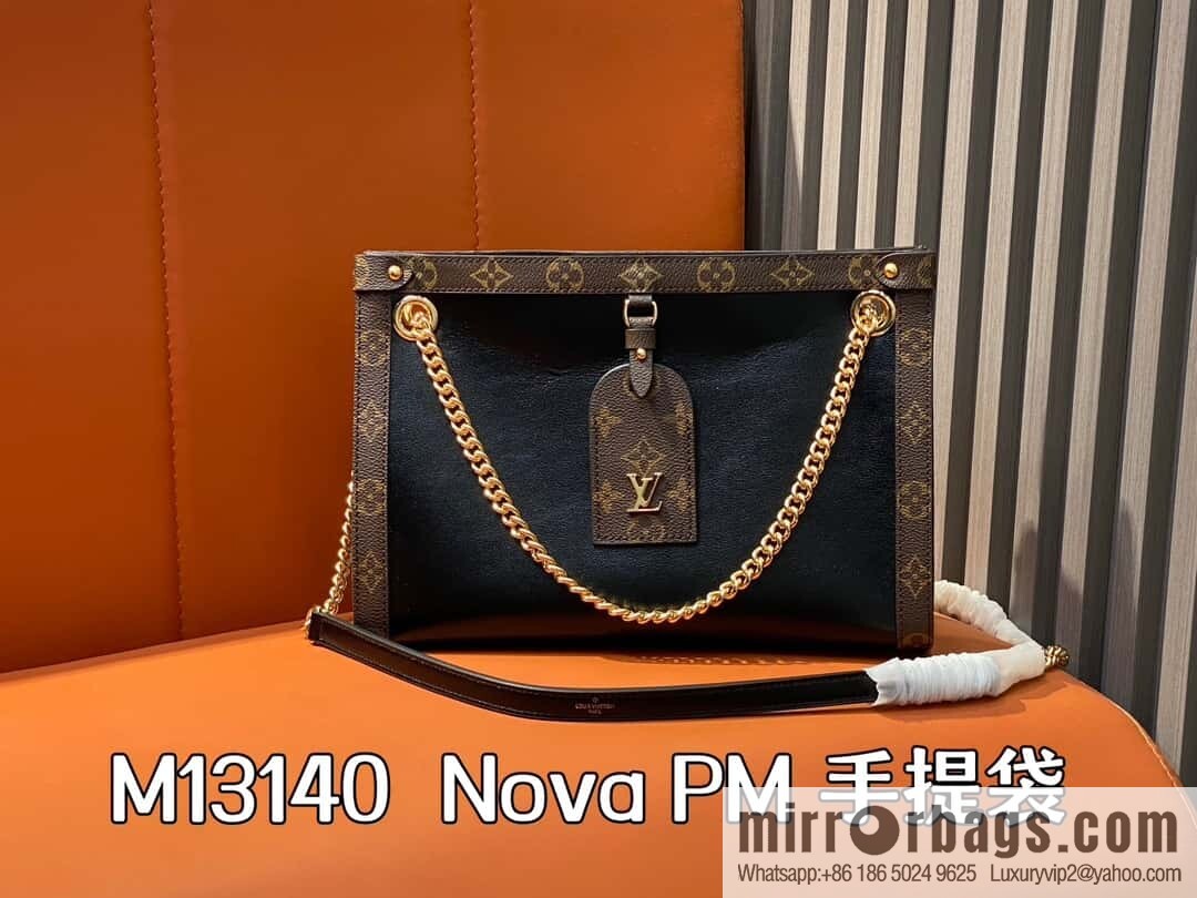 [Boutique‑grade] M13140 black/presbyopia, tote bag series Nova PM tote bag