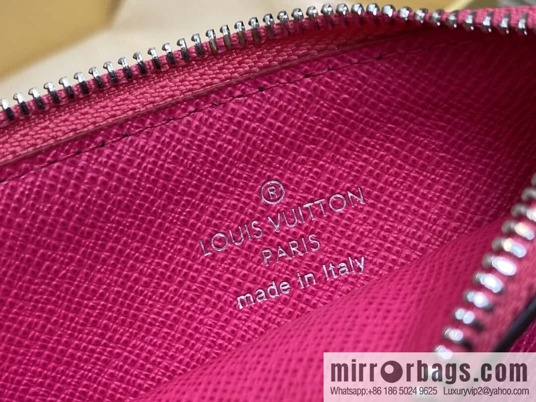 [Boutique‑grade] M12386 presbyopia plum red, card bag wallet series Romy card clip, wallet