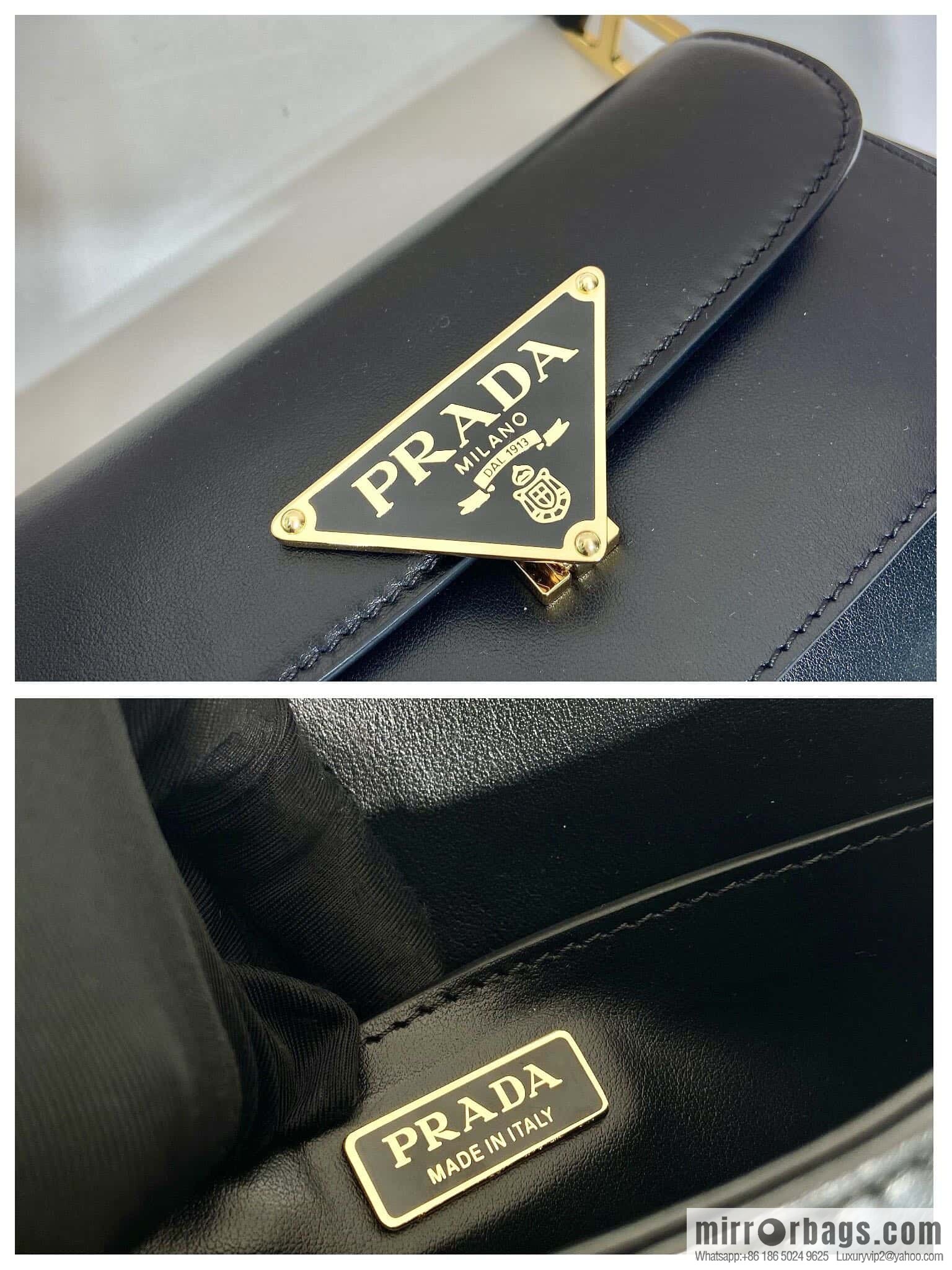 PRADA 🎉 armpit bag 🎉 1BD344 large 🎉🎉 black