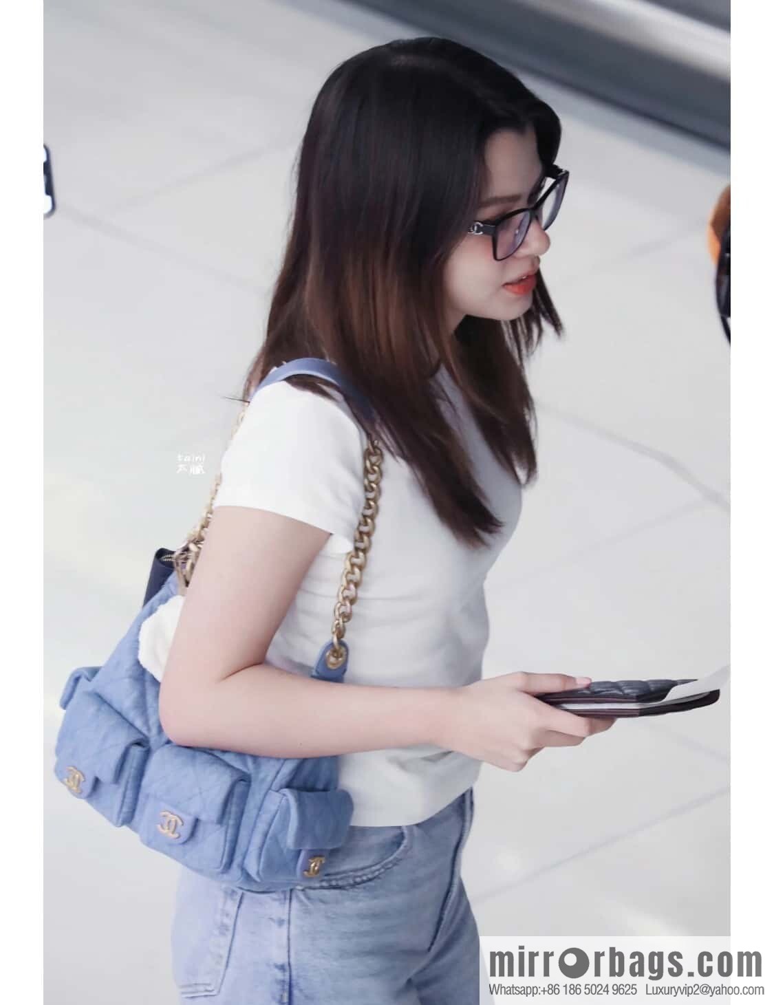 ππ‘ππ§ππ₯ πππ early spring multi pocket light denim large AS5302