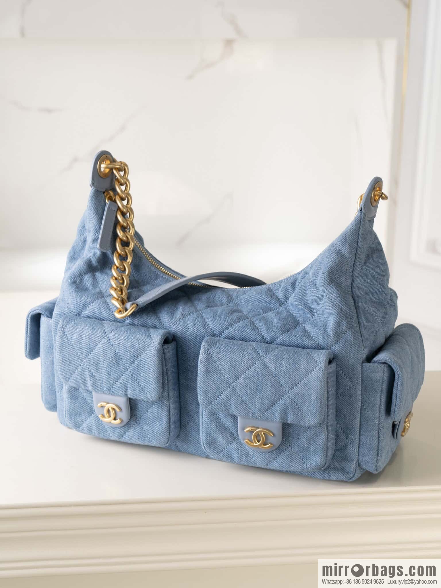ππ‘ππ§ππ₯ πππ early spring multi pocket light denim large AS5302