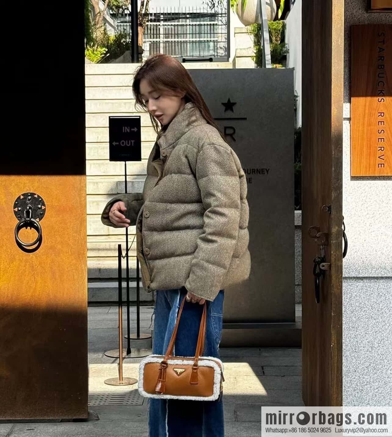 PRADA 🎉 new sheepskin 🎉 1BB124 new product🎉🎉