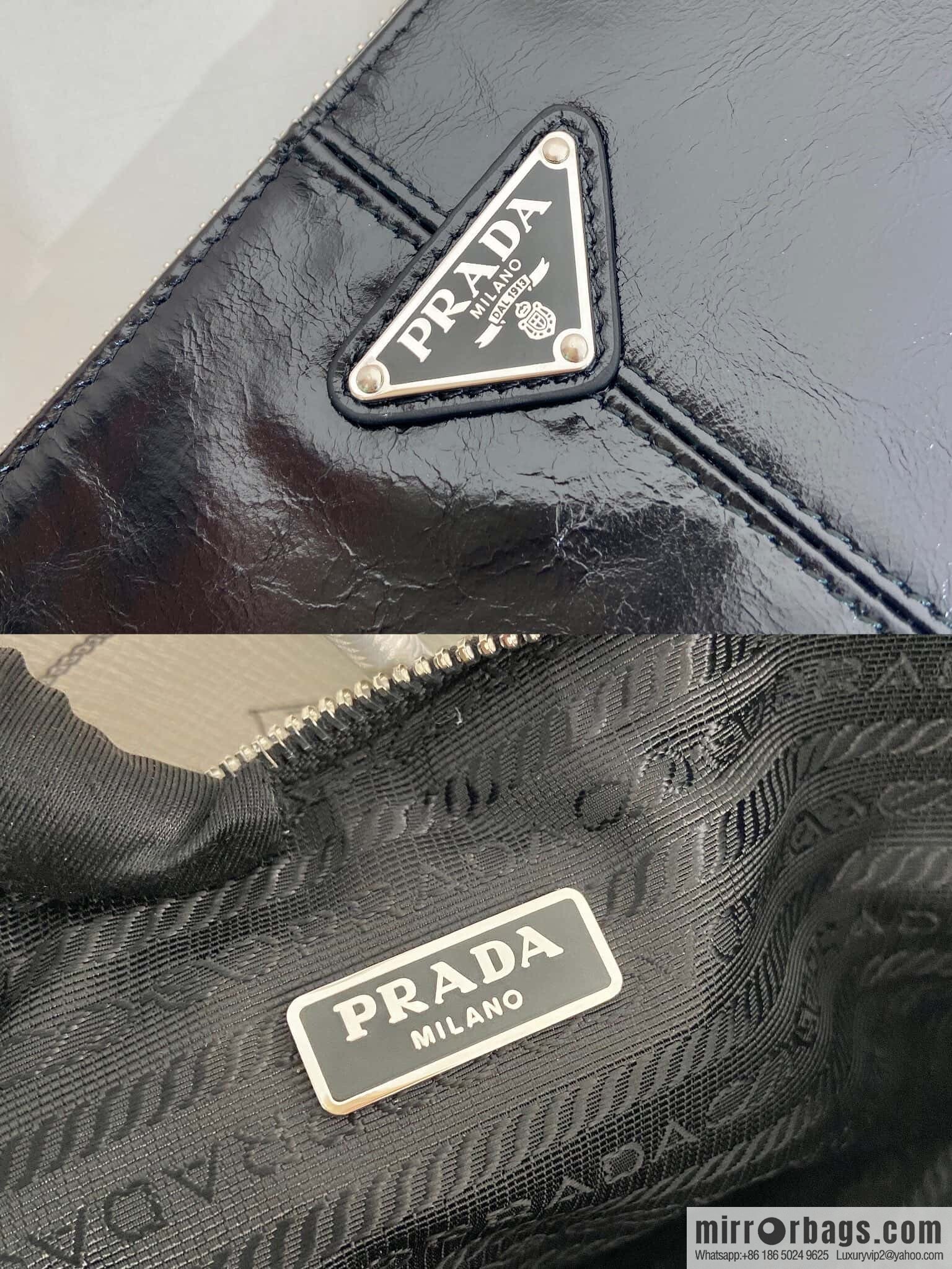 PRADA 🎉 oil wax leather handbag 🎉 2NH006A oil wax handbag