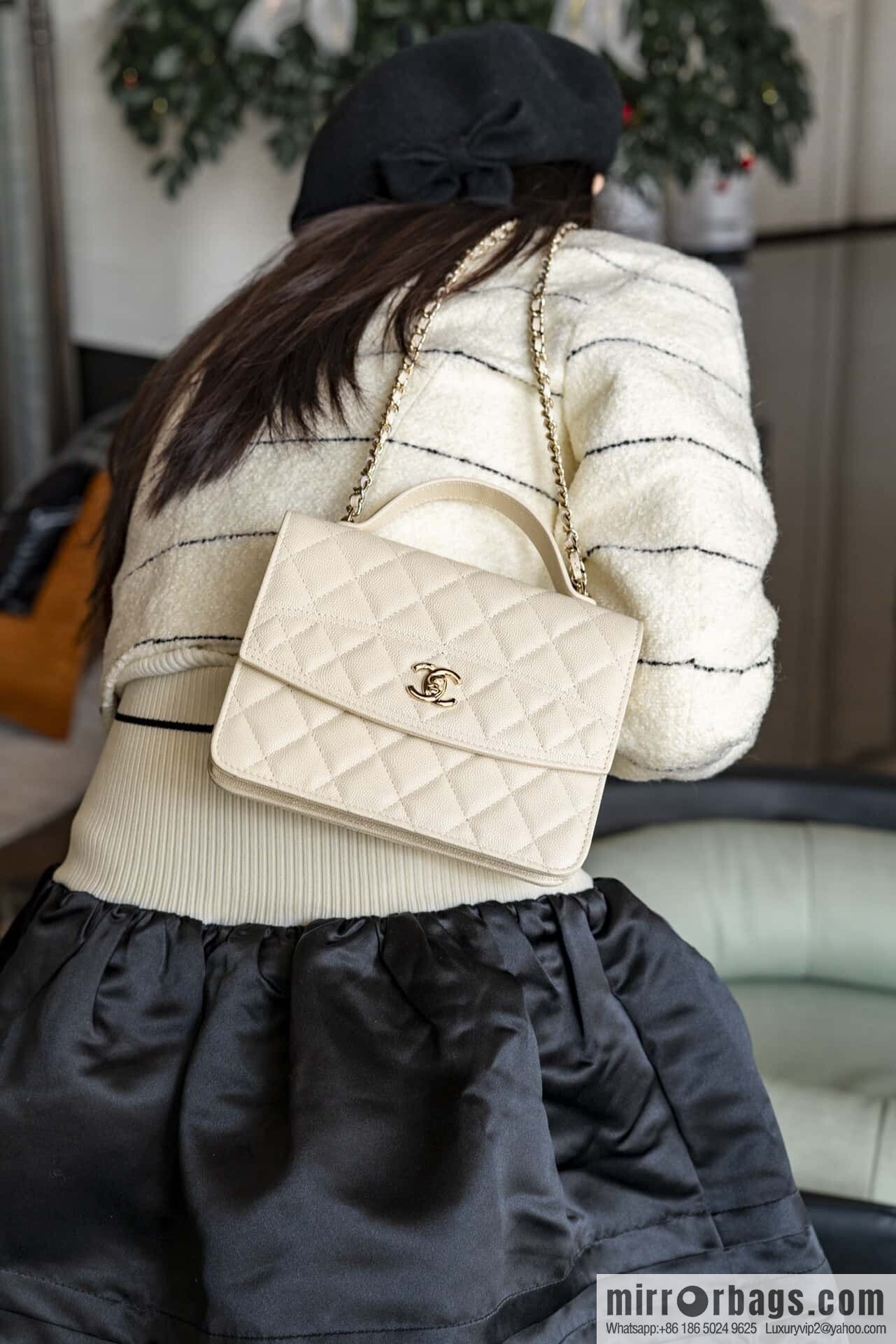 ππ‘ππ§ππ₯ πππ early spring backpack, milky white π₯ AP4406