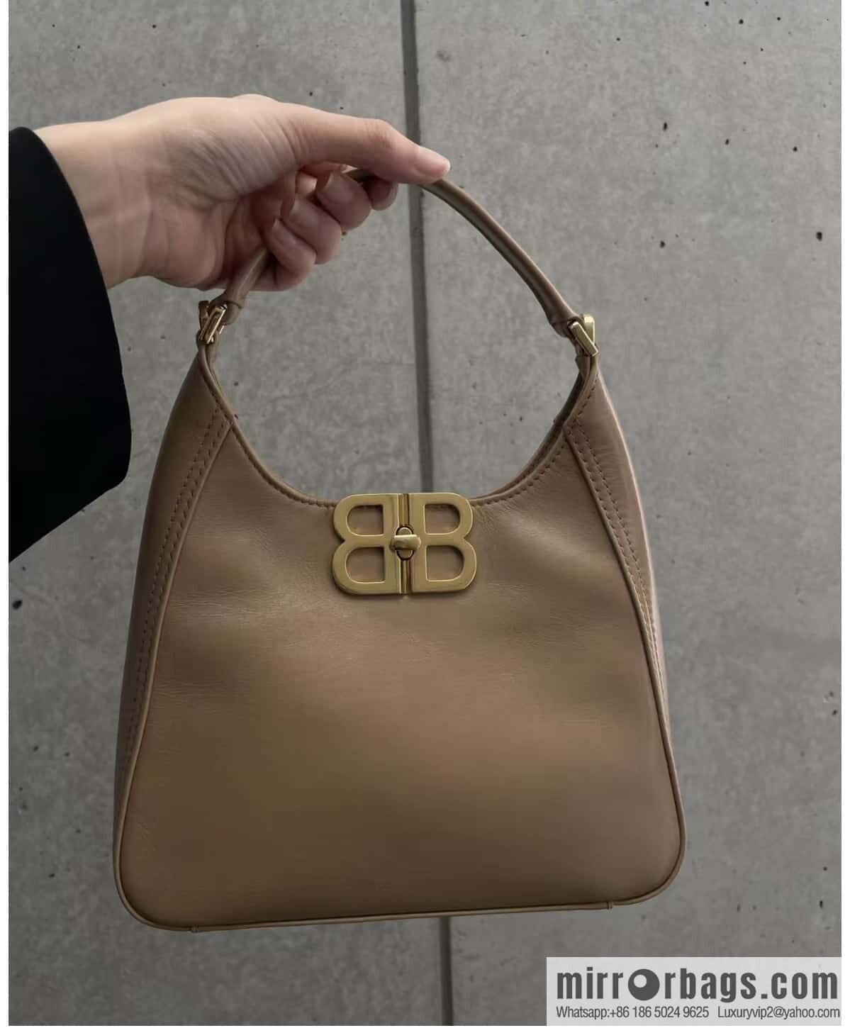 ๐คParis Replica Luxury Handbag Hobo Series โผ๏ธ 24 Year Hobo Bag 801928 Brown