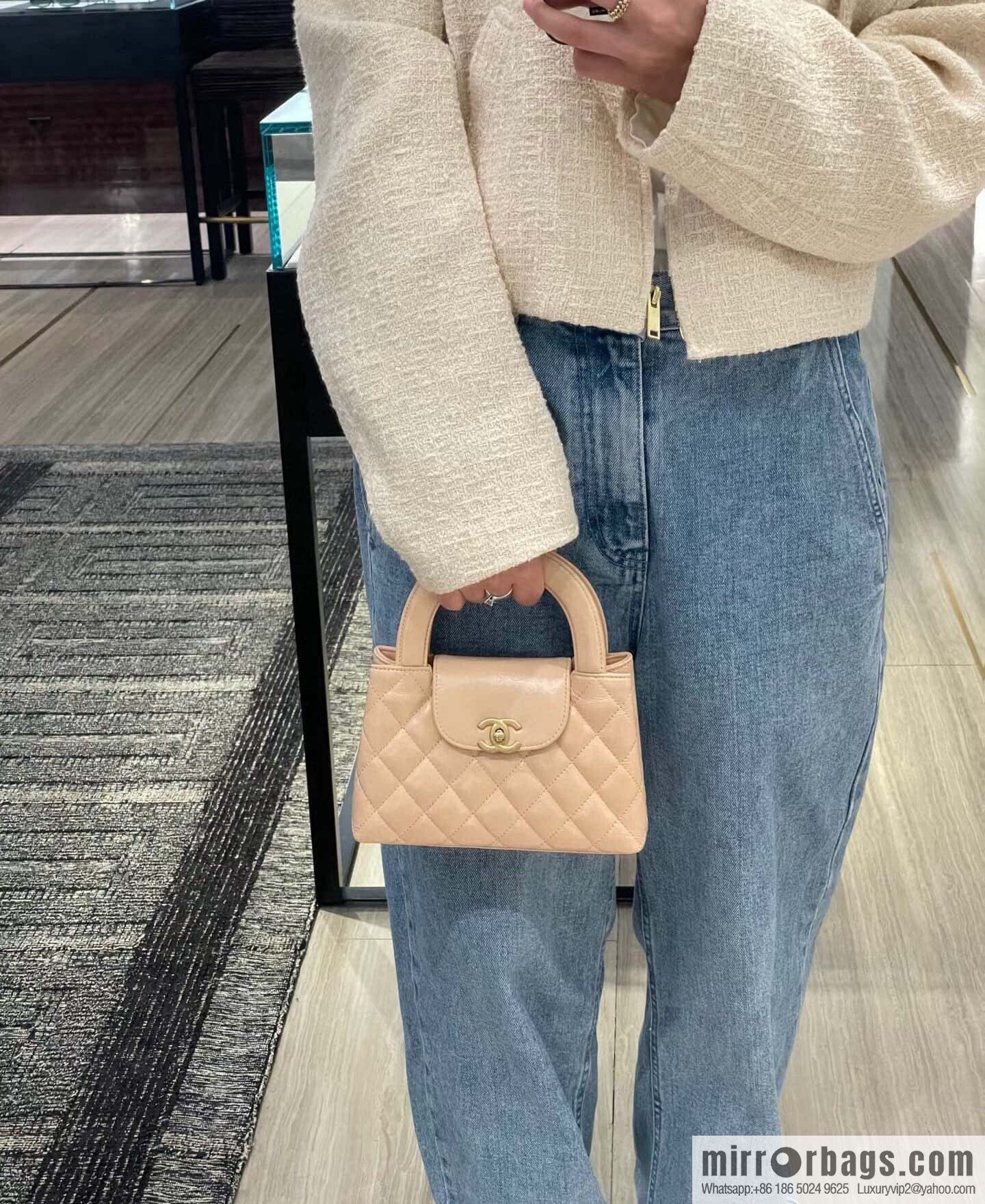 ππ‘ππ§ππ₯ πππ early spring new color, milk tea color/large π AS4416