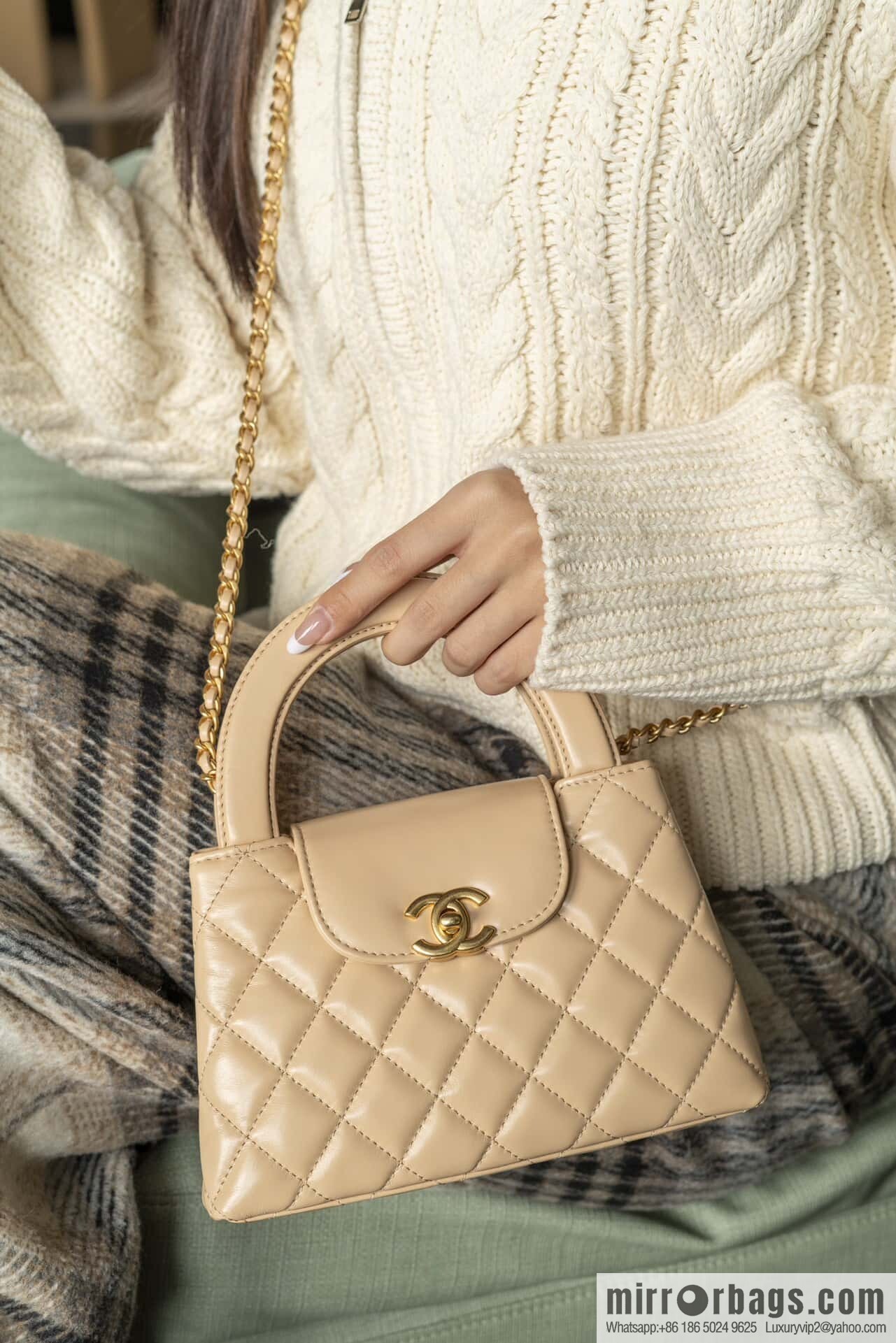 ππ‘ππ§ππ₯ πππ early spring new color, milk tea color/large π AS4416