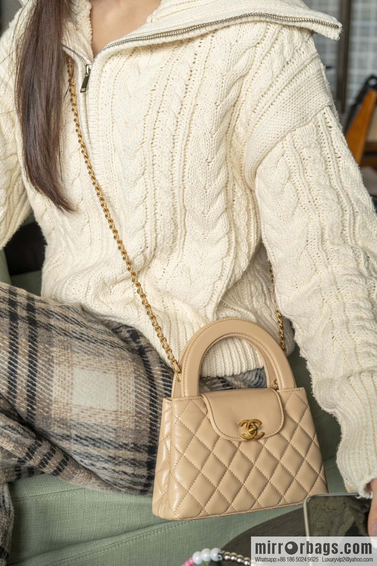 ππ‘ππ§ππ₯ πππ early spring new color, milk tea color/large π AS4416