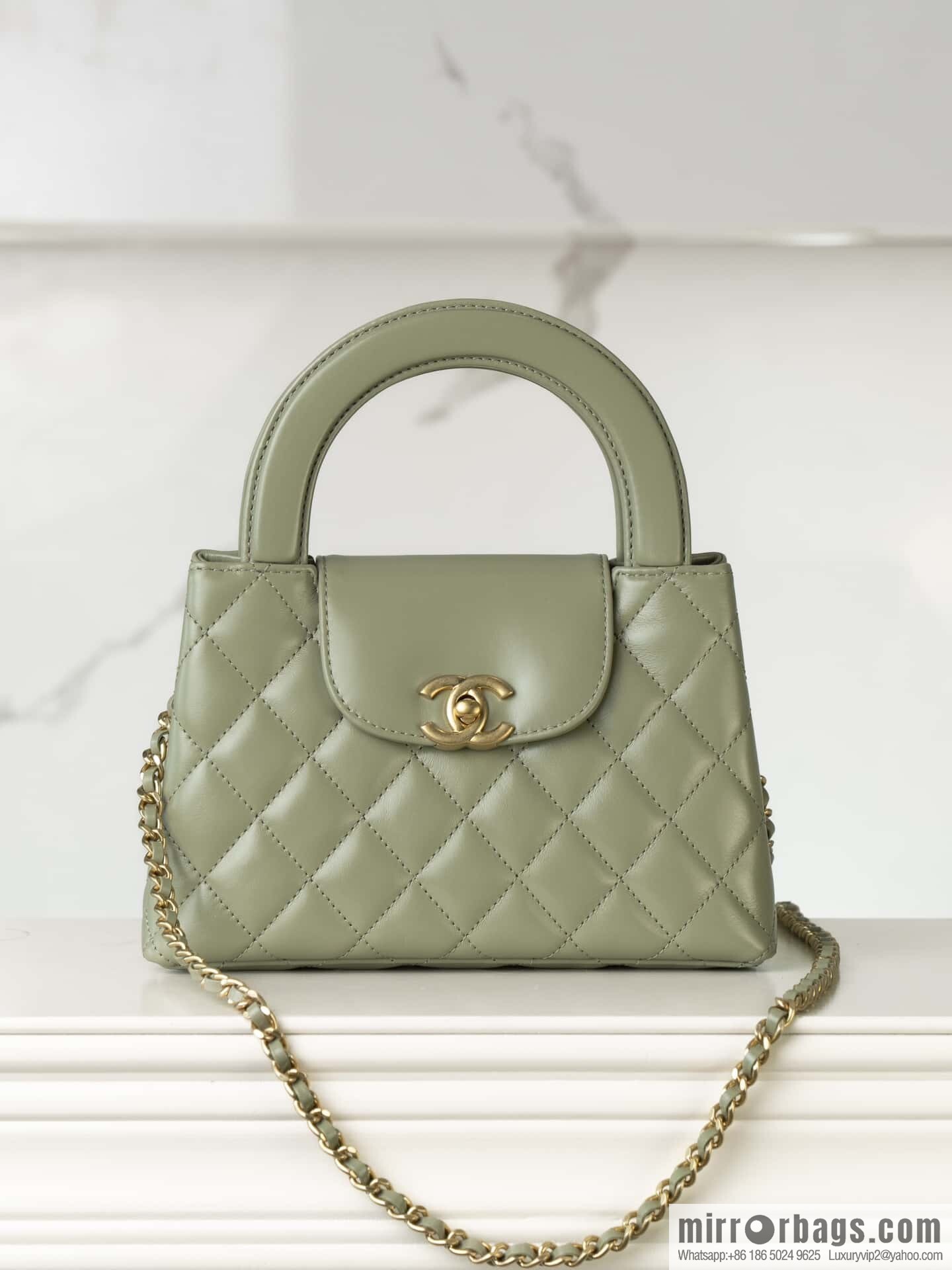 ππ‘ππ§ππ₯ πππ Avocado Green Handle Bag/Large π₯ AS4416
