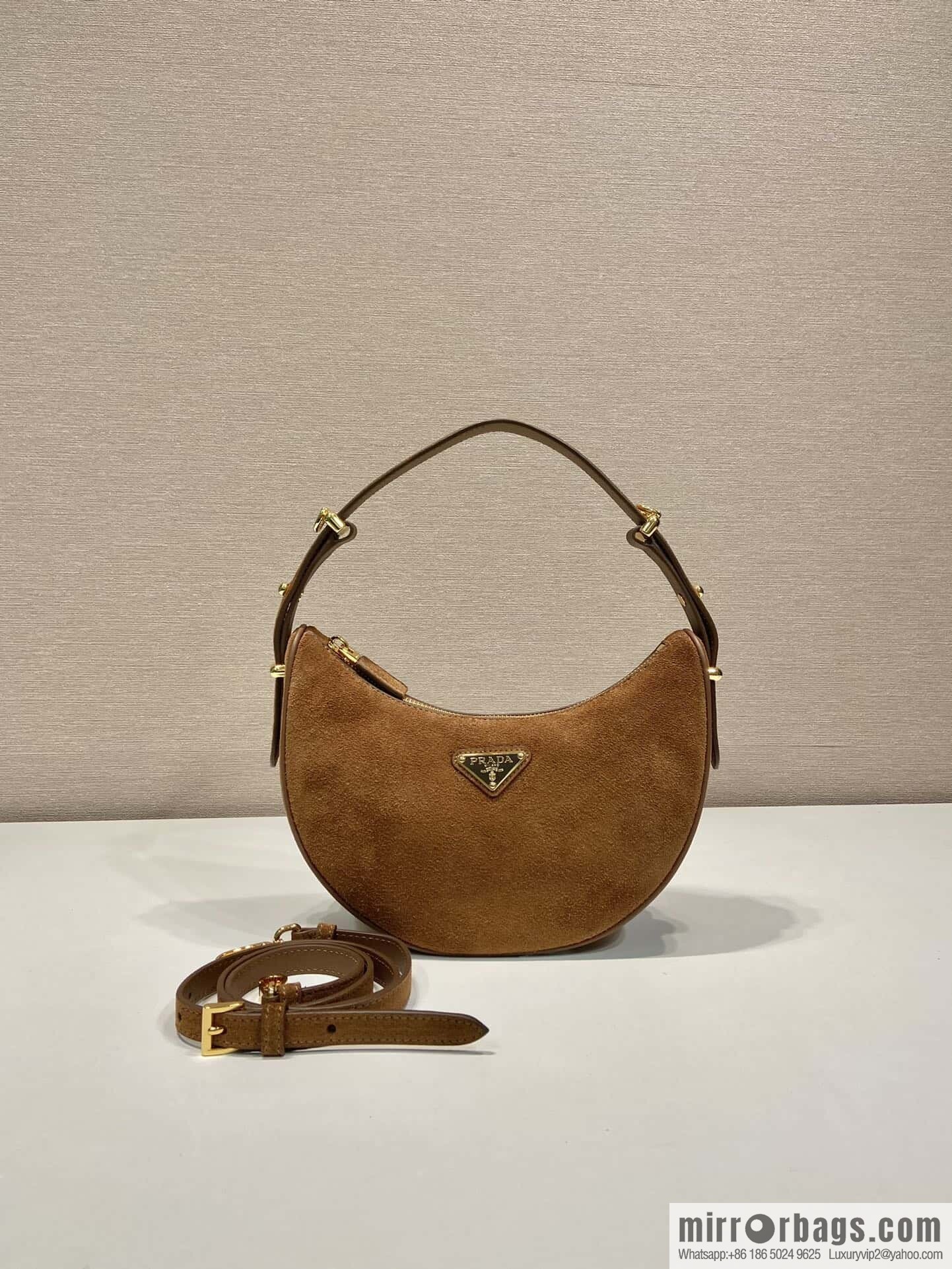 PRADA 🎉 Moon handbag 🎉 1BC194 fleece🎉🎉