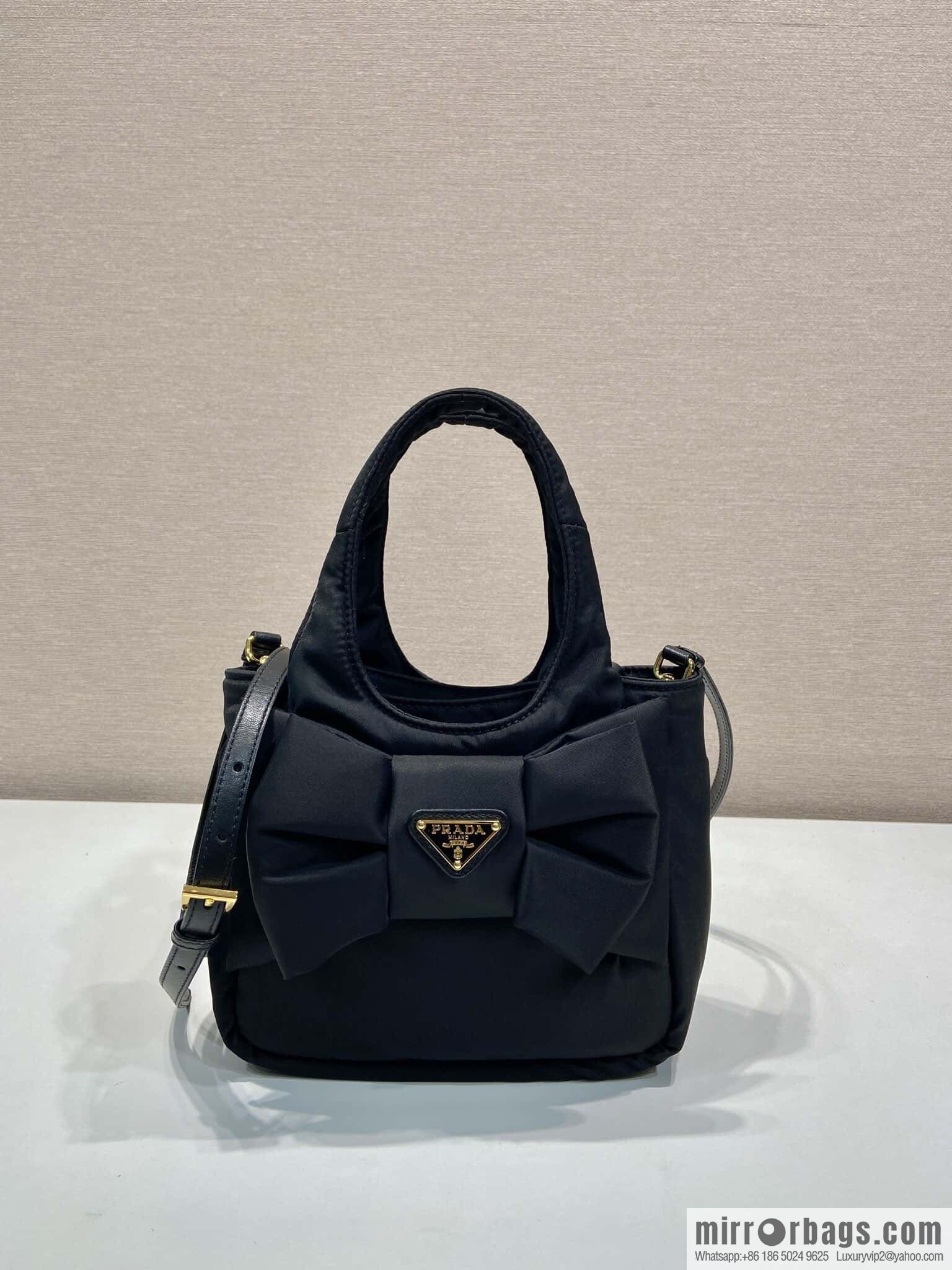 PRADA ๐ bow ๐ 1BA359 vegetable basket๐๐