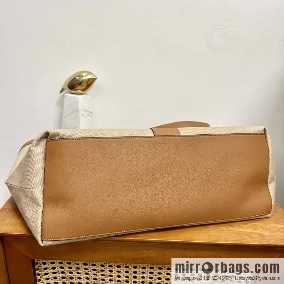 YSL 🆕 𝗪𝗛𝗬 𝗧𝗢𝗧𝗘 tote bag 🔥 817602 canvas
