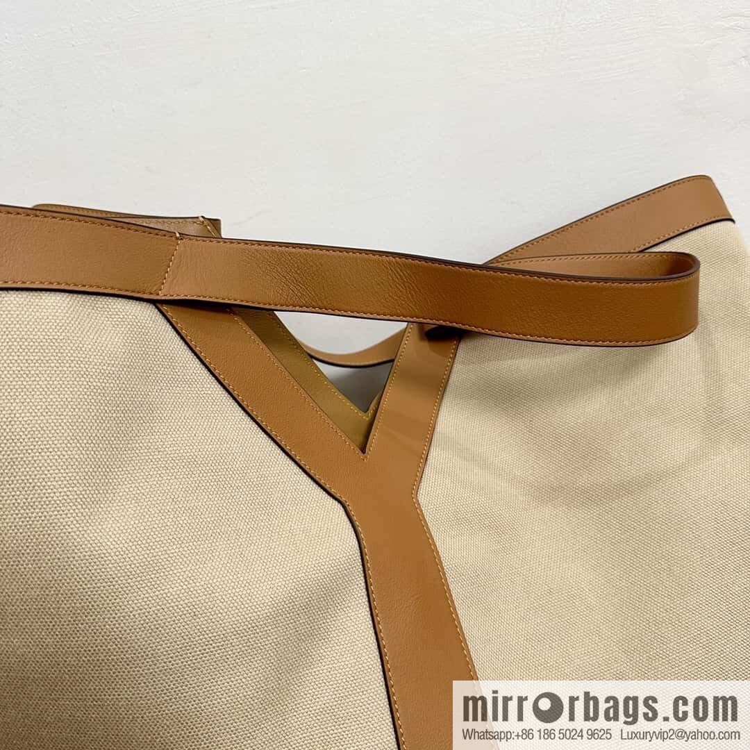 YSL 🆕 𝗪𝗛𝗬 𝗧𝗢𝗧𝗘 tote bag 🔥 817602 canvas