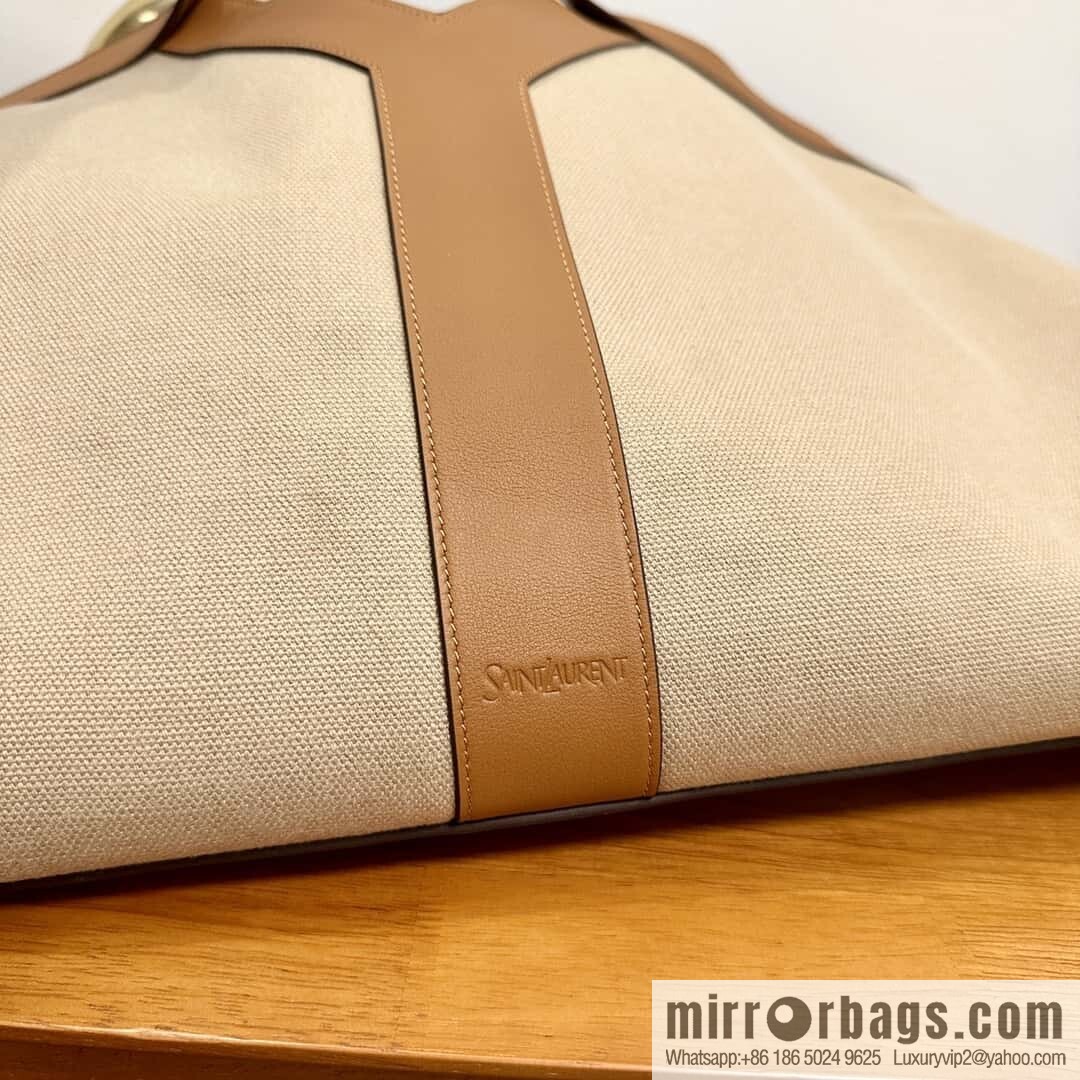 YSL 🆕 𝗪𝗛𝗬 𝗧𝗢𝗧𝗘 tote bag 🔥 817602 canvas