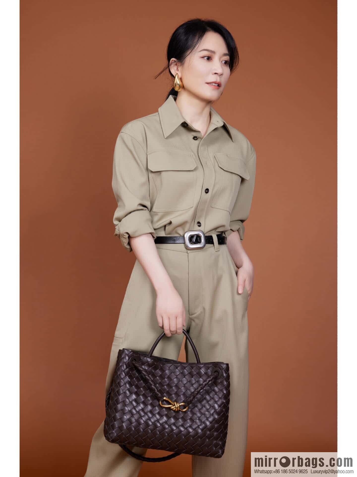 BV M Andiamond 766016 Chocolate Brown