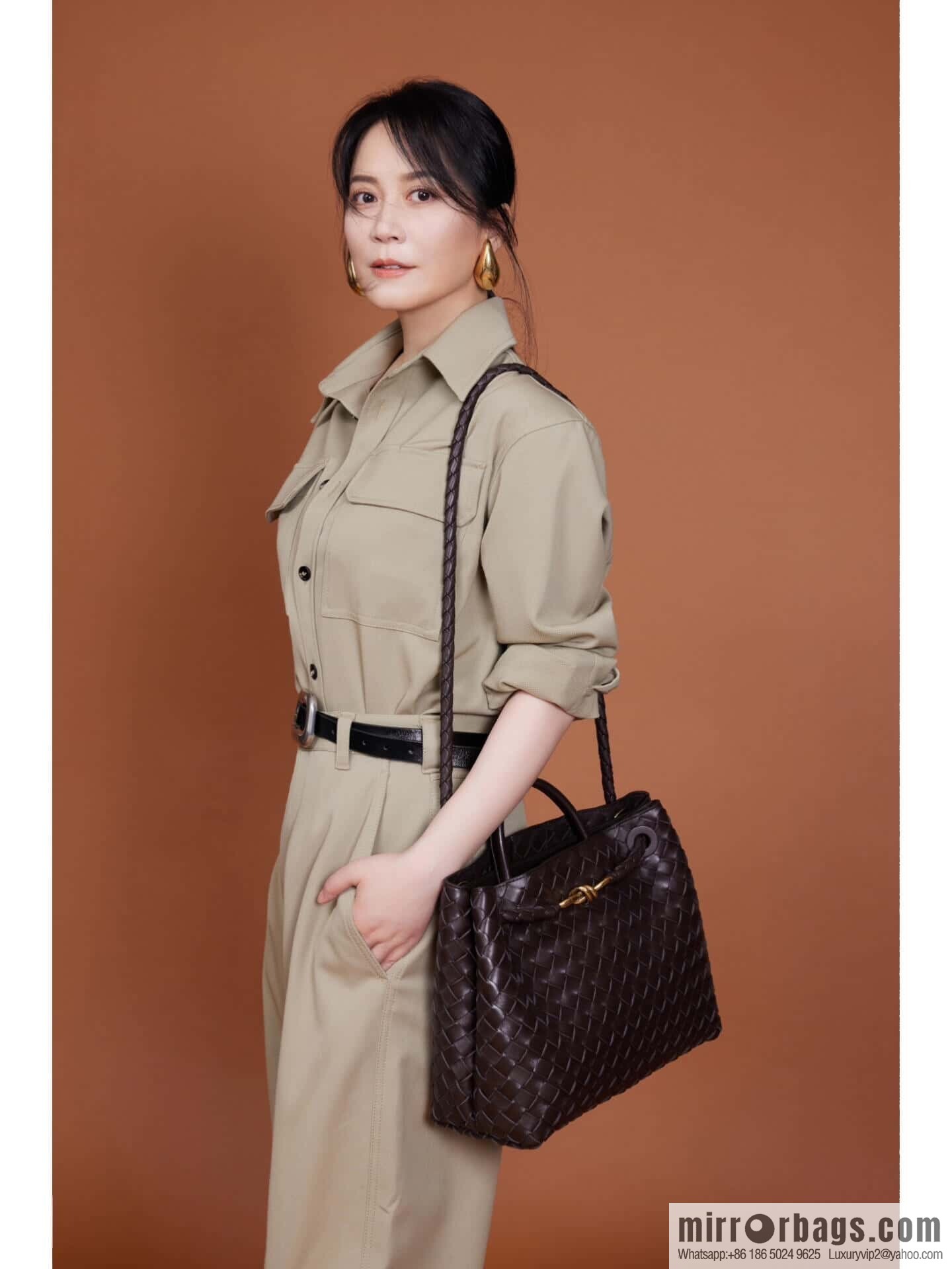 BV M Andiamond 766016 Chocolate Brown