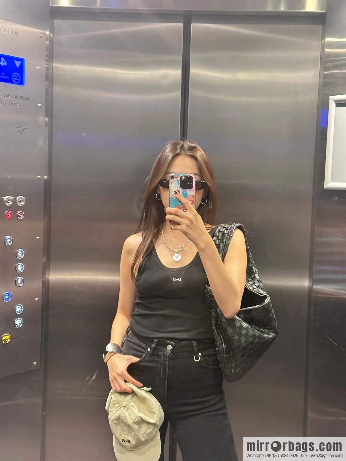 BV Jodie Shoulder Backpack 600261 Black