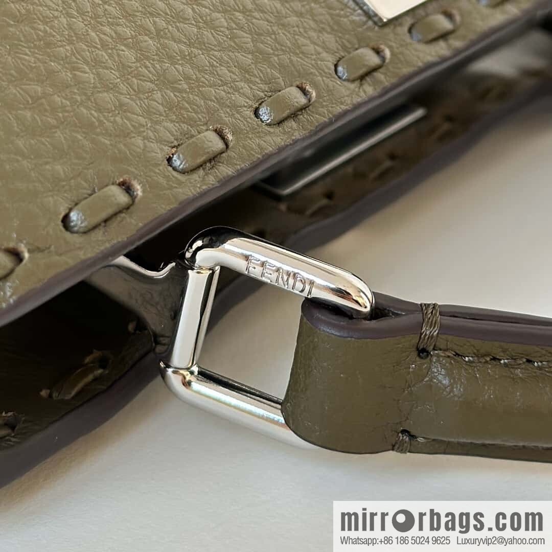 FENDI peekaboo new series I see you petite model number 80133As green