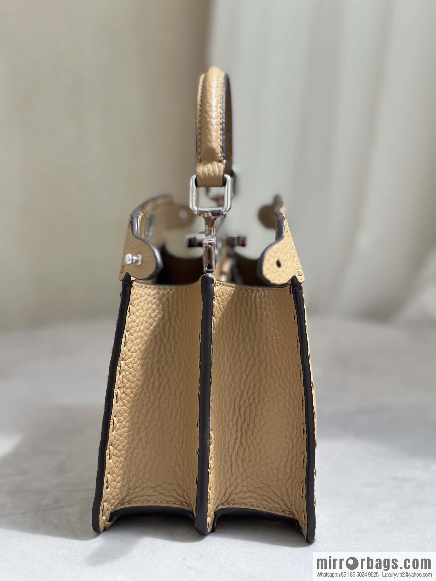FENDI peekaboo new series I see you petite model number 80133As brown